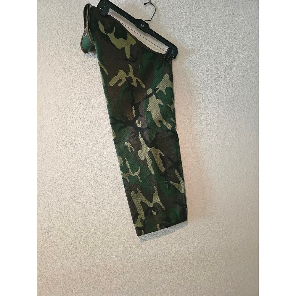 Rattlers Brand Hunting Chaps Men's Regular Camouflage Hunting Nylon Made in USA - Picture 3 of 10